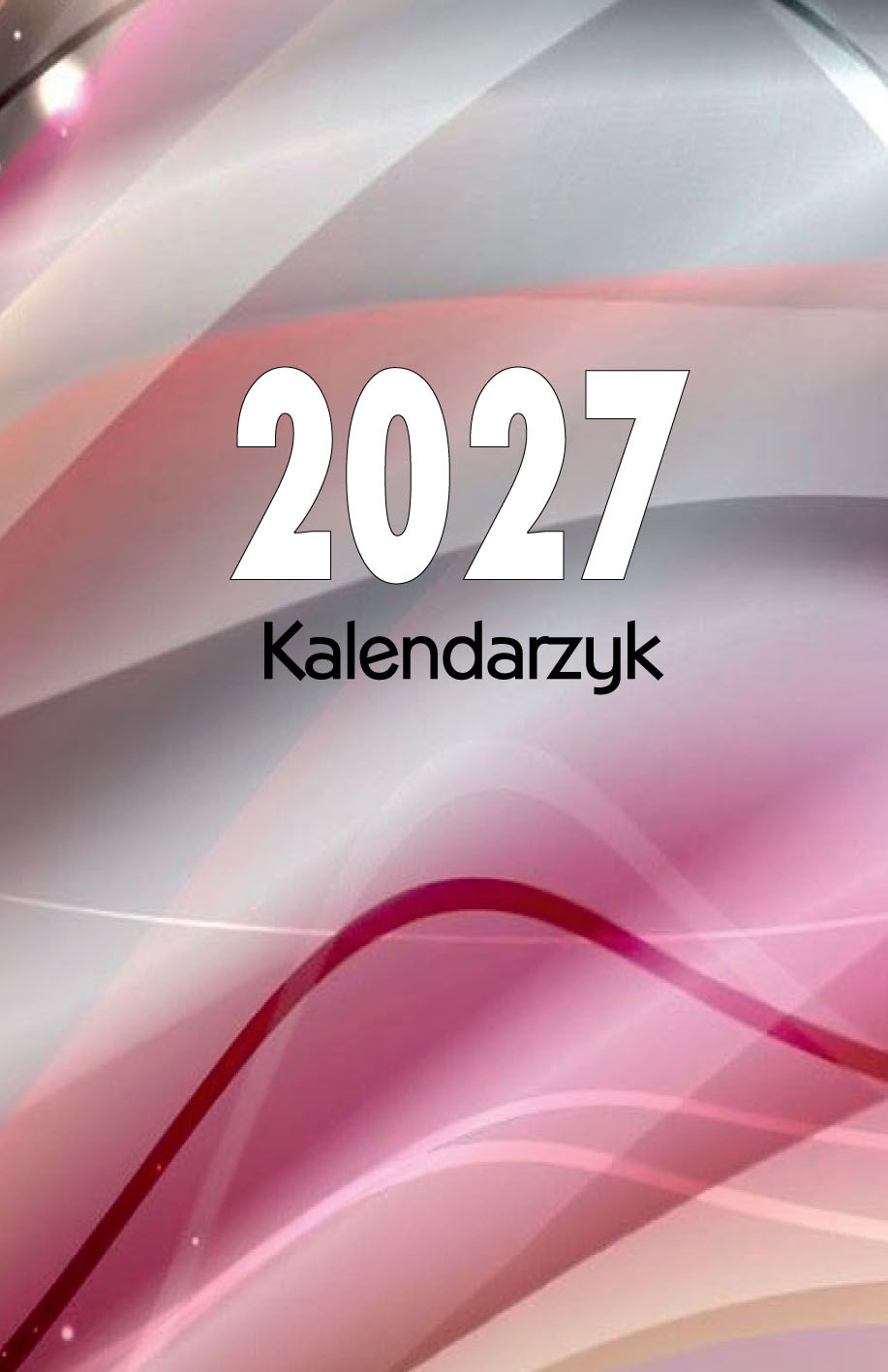 Kalendarz kieszonkowy A7 tygodniowy M8 Beskidy